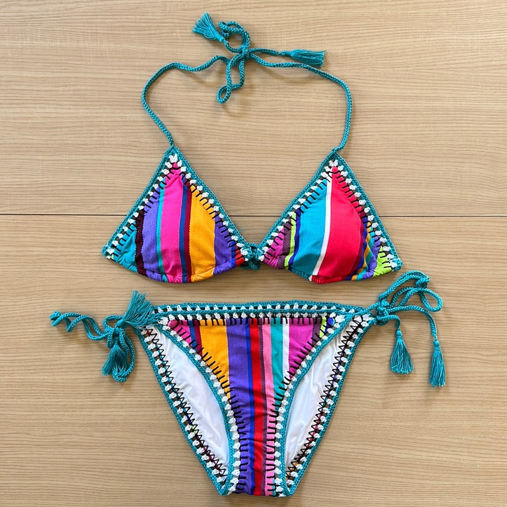 Nanette Lepore Sayulita Bikini Swimsuit XS/S